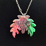 Autumn Leaves Designer Fashion Necklace