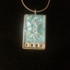 Aqua Sparkle Designer Fashion Necklace