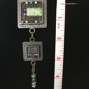Fantasy Designer Fashion Necklace - Measurement