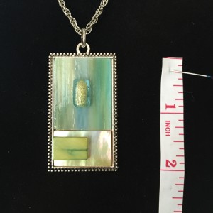 Earth's Aura Designer Fashion Necklace - Measurement