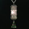 Shades of Grey & Pink Designer Fashion Necklace