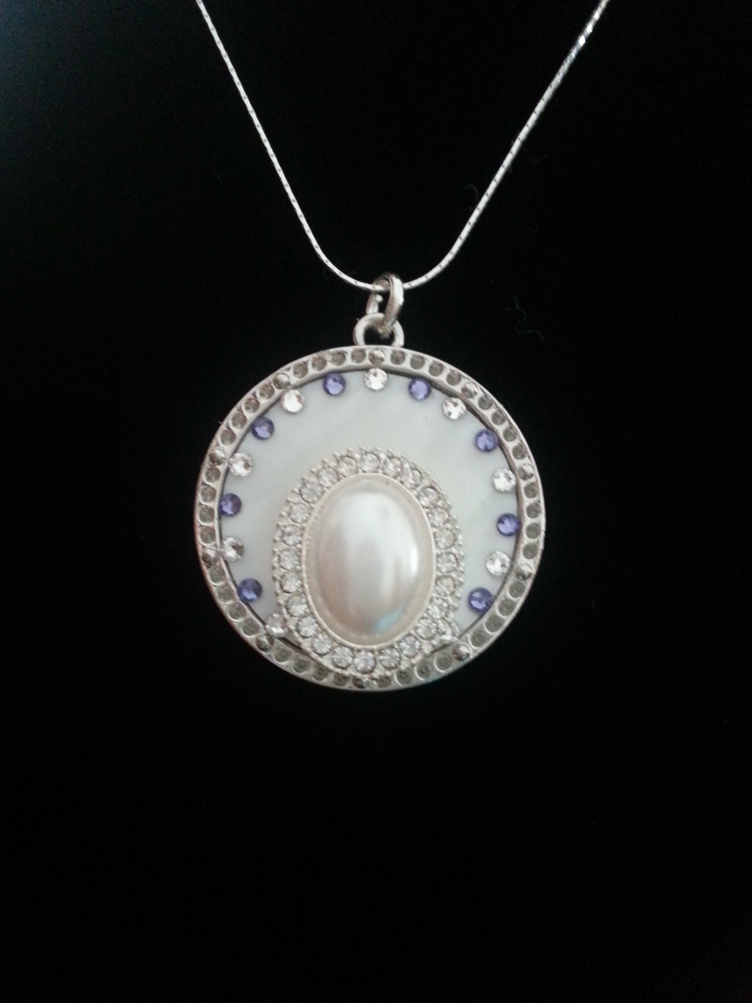 Shimmering Pearl Designer Fashion Necklace | DB Dazzling Baubles ...