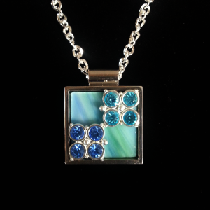 Aqua Splendor Designer Fashion Necklace