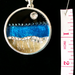 Moonlit Beach Designer Fashion Necklace - Image 2