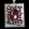 Plum Designer Fashion Necklace