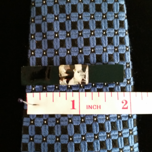 Black Tie Tie Bar - Measurement