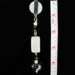 It's Black and White Designer Fashion Necklace - Measurement